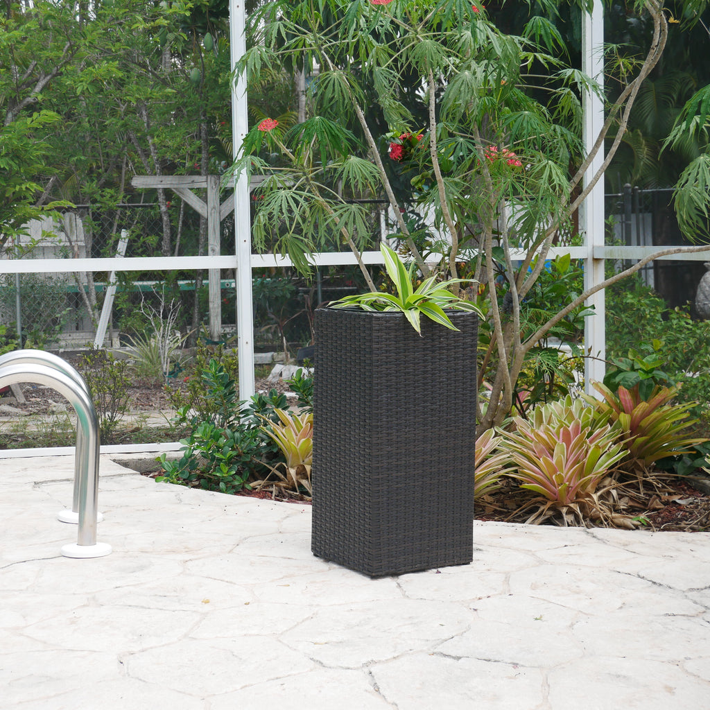 Wicker Planter, Medium