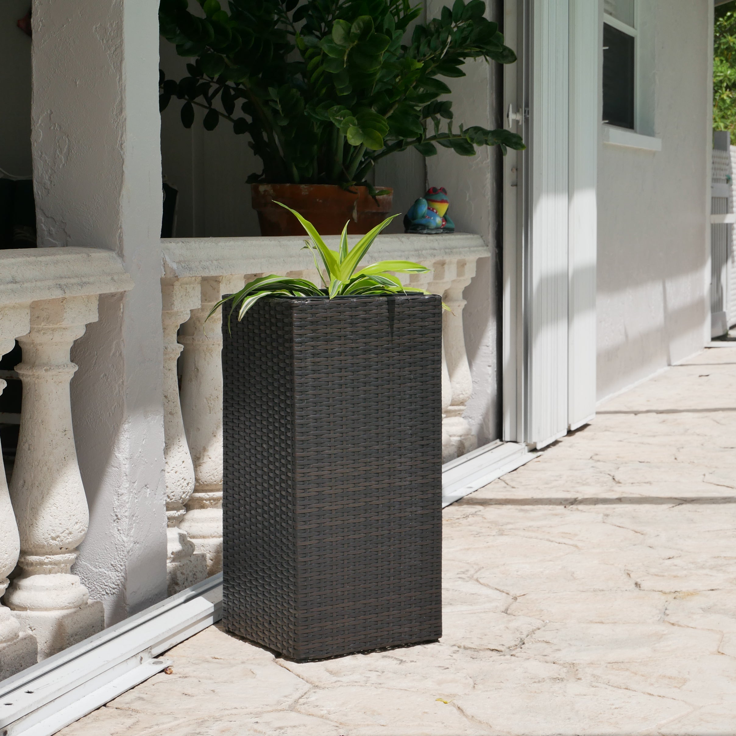 Wicker Planter, Medium